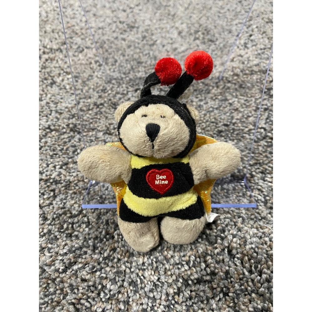 Starbucks Bearista‎ Bee Mine Honey Bee Valentine Plush Mini Bear 2003